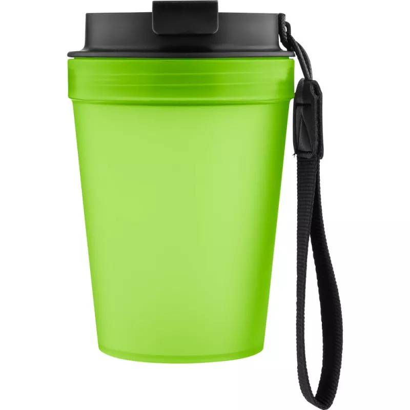 Kubek podróżny 350 ml - limonkowy (VB287-09)