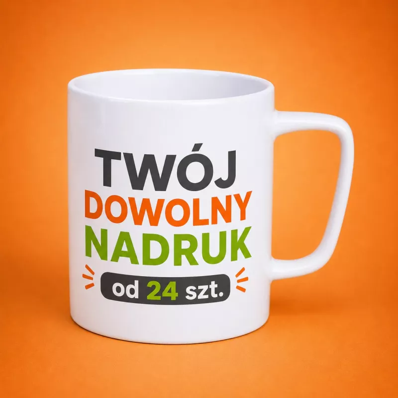 Kubek reklamowy Tommy Classic (310 ml) - biały (M/462-BIAŁY)