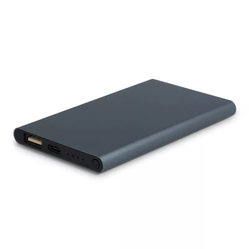 Enera Powerbank USB-C 4000 mAh R-AL - stalowoszary (LT95514-N0035)