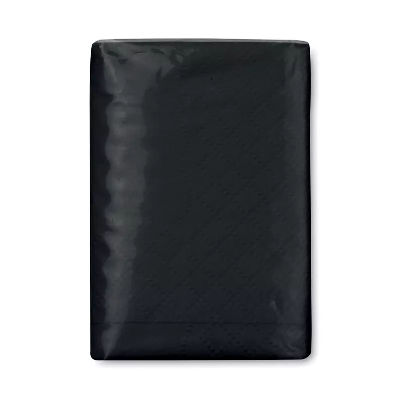 Chusteczki higieniczne mini 10 szt. FSC SNEEZIE - Czarny (MO8649-03)