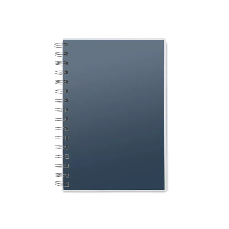 Notes A5 w okładce RPET 80 kartek w linię ANOTATE - Niebieski (MO6532-04)
