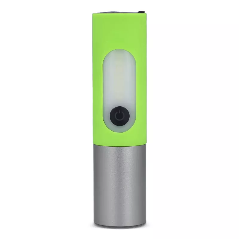 Akumulatorowa latarka LED 10W z funkcją zoom 300lm - jasnozielony (LT93319-N0032)