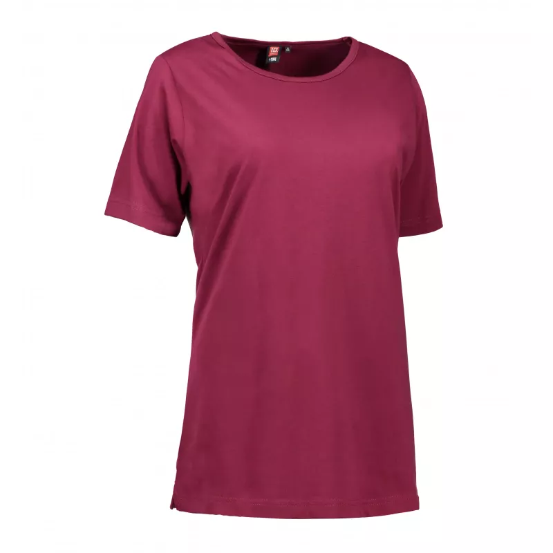 Koszulka bawełniana 175 g/m² ID T-TIME® 0512 - DAMSKA - Bordeaux (0512-BORDEAUX)