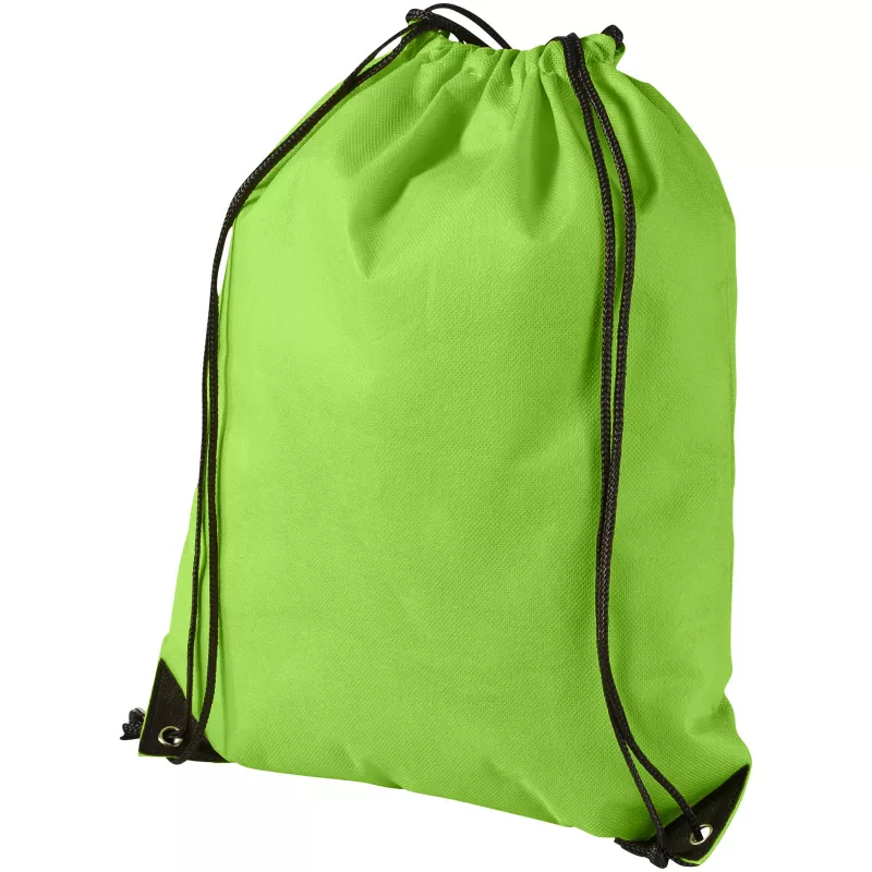 Plecak non woven Evergreen premium, 34 x 42 cm - Limonka (11961906)