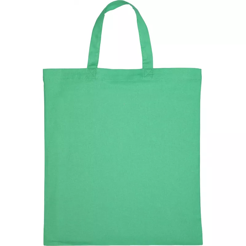 Torba bawełniana z krótkim uchem 140 g/m2 MARSHALL - zielony (6068009)
