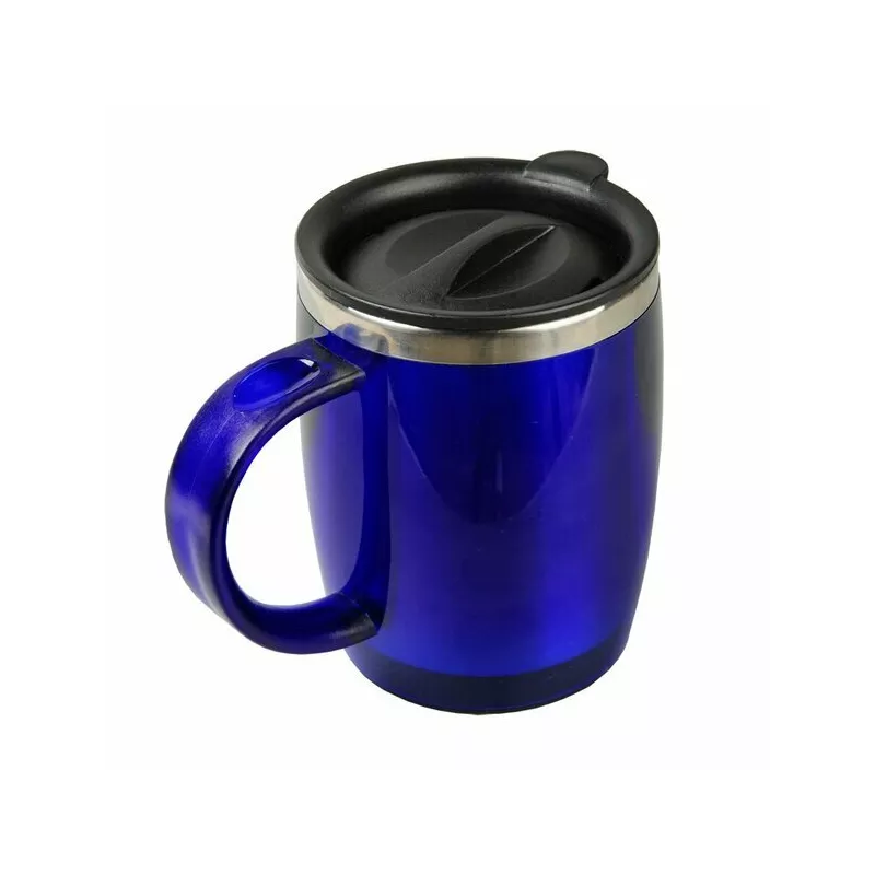 Kubek izotermiczny Barrel 400 ml - niebieski (R08368.04.O)