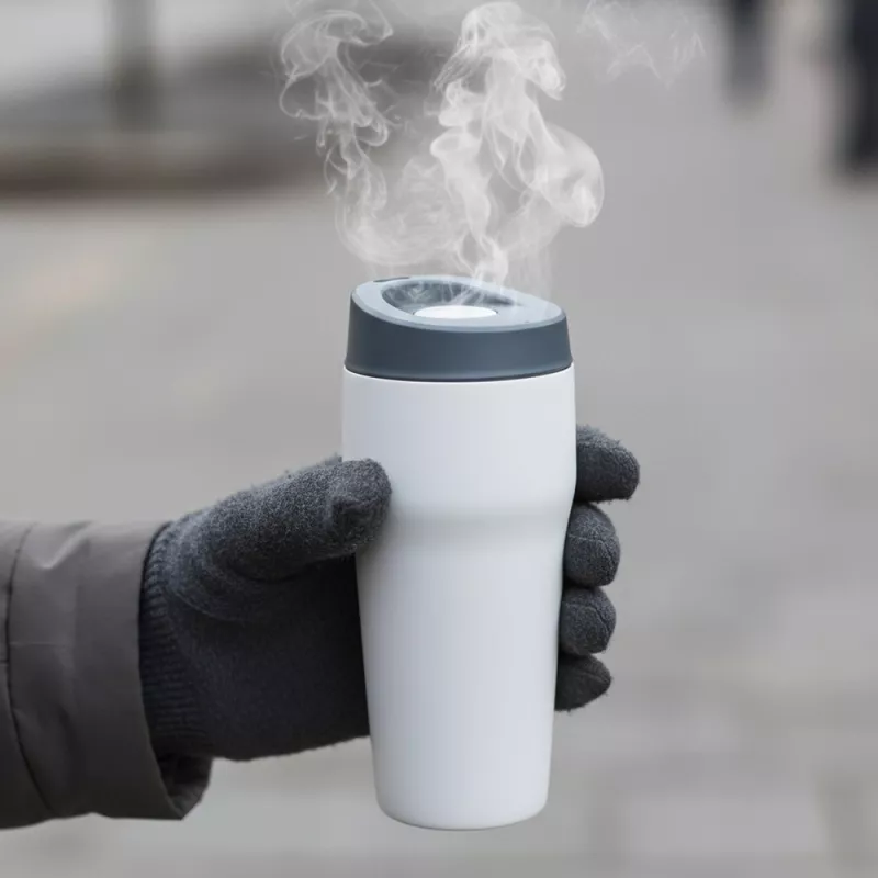 Kubek termiczny 400 ml Air Gifts | Niram - błękitny (VA095-23)