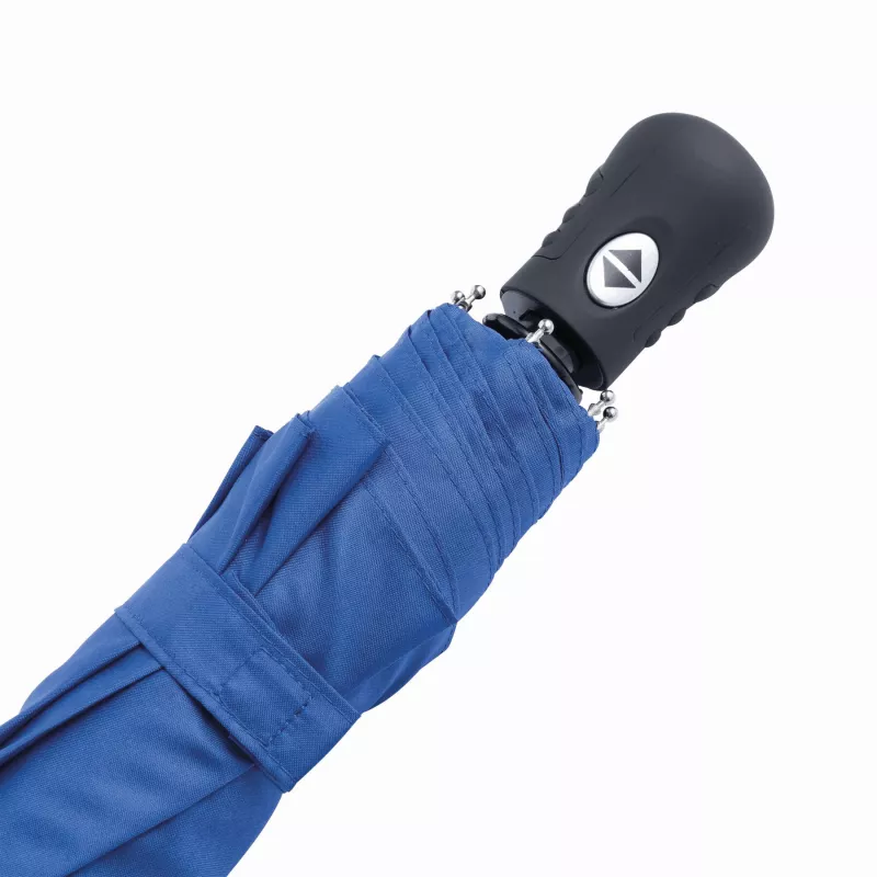 Automatyczny, wiatroodporny, kieszonkowy parasol - niebieski (56-0101184)