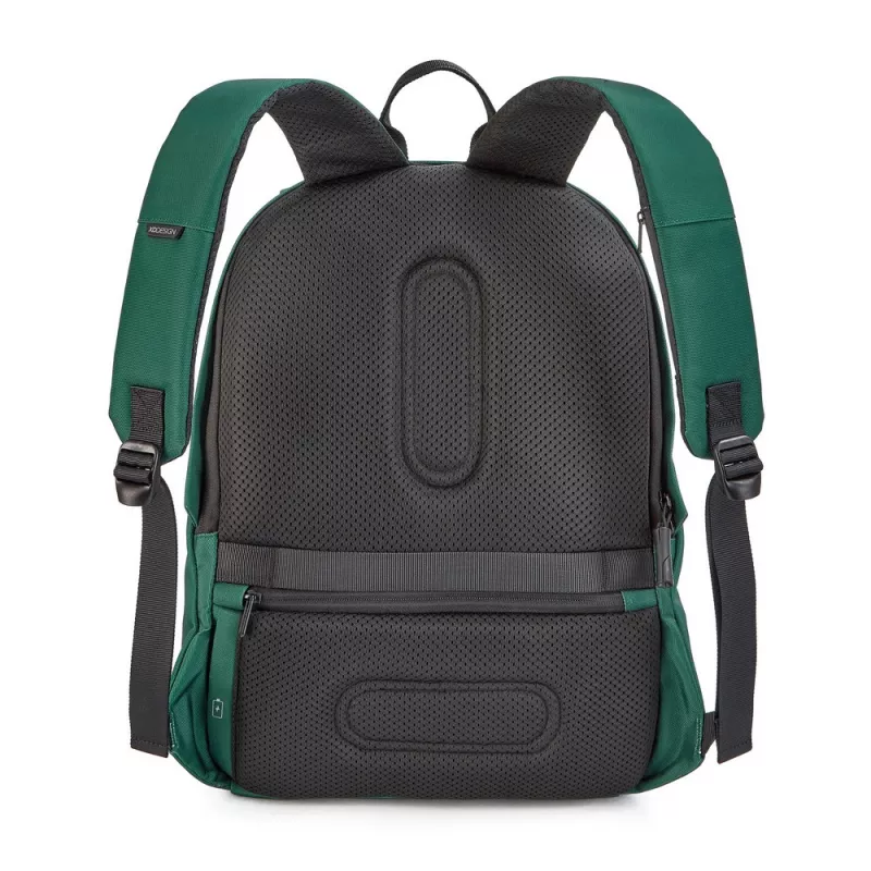 Bobby Soft plecak chroniący przed kieszonkowcami - green (P705.997)