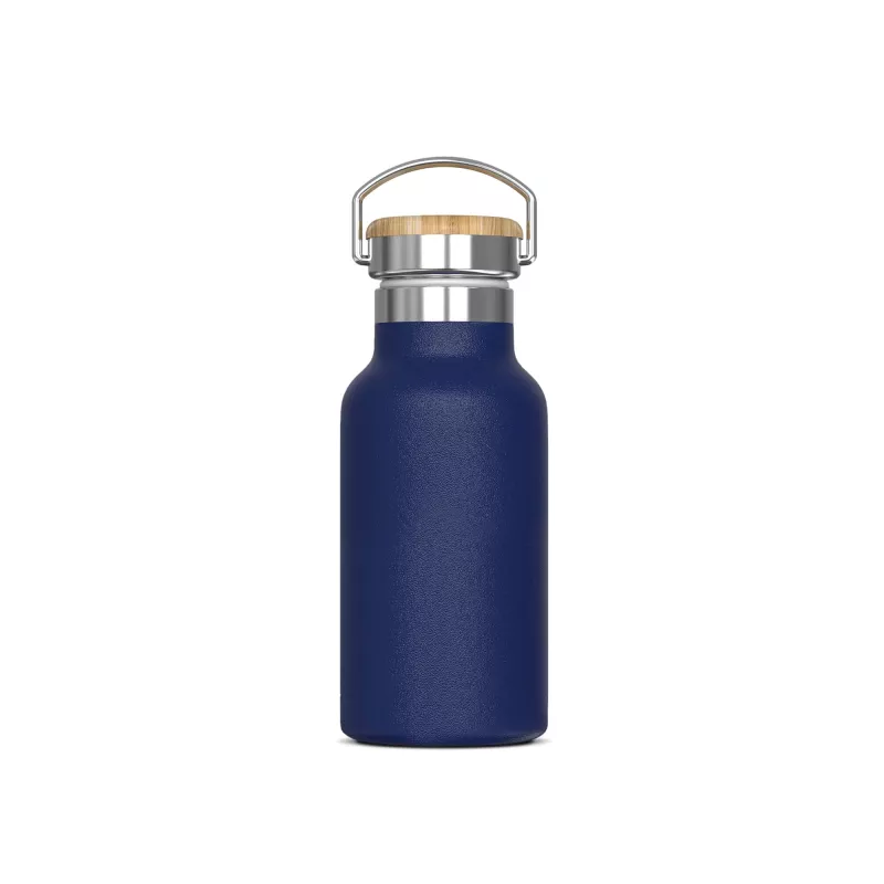 Butelka termiczna z podwójnymi ściankami Ashton 350ml - ciemnoniebieski (LT98881-N0010)