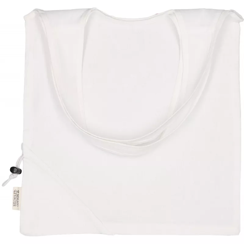 Torba bawełniana z recyklingu 118 g/m2 MODENA - biały (526206)