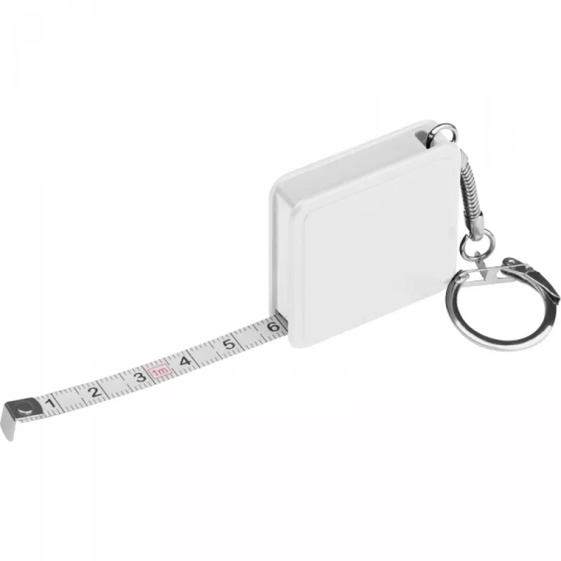 Miarka 1 m z brelokiem MARIE - biały (8880806)