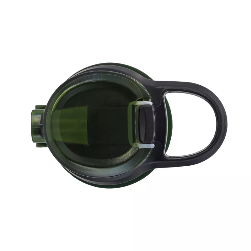 Bidon ze słomką Noviq 700 ml - ciemny zielony (R08078.51)