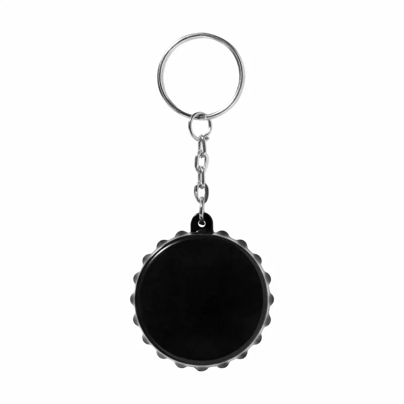 Popcap brelok z otwieraczem do butelek RABS - czarny (AP800336-10)