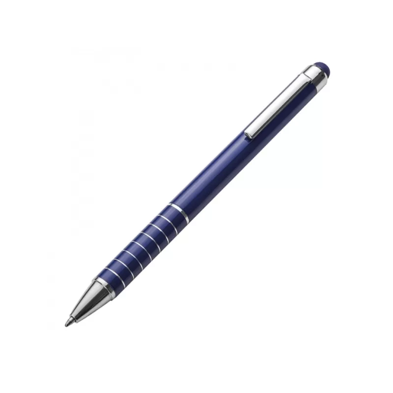 Długopis metalowy touch pen LUEBO - niebieski (041804)