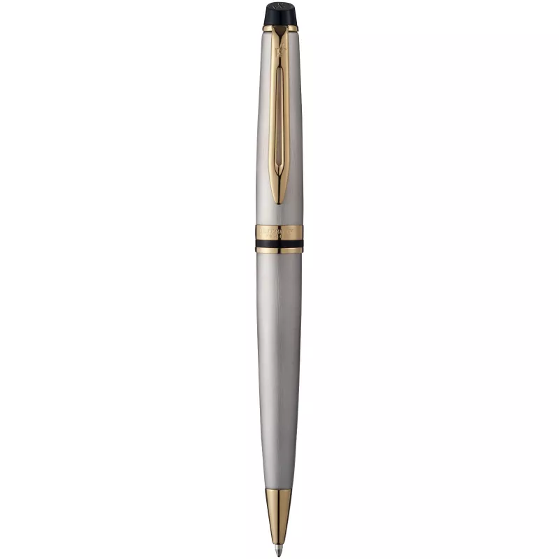 Długopis Waterman Expert - Stalowy-Złoty (10650503)