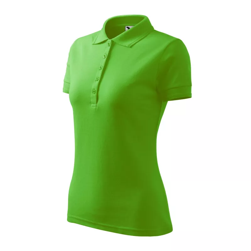 Damska koszulka polo 200 g/m² PIQUE  POLO 210 - Green apple (ADLER210-GREEN APPLE)