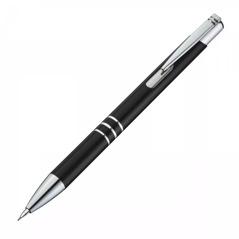 Zestaw piśmienny długopis i ołówek automatyczny KELLY - czarny (1333003)