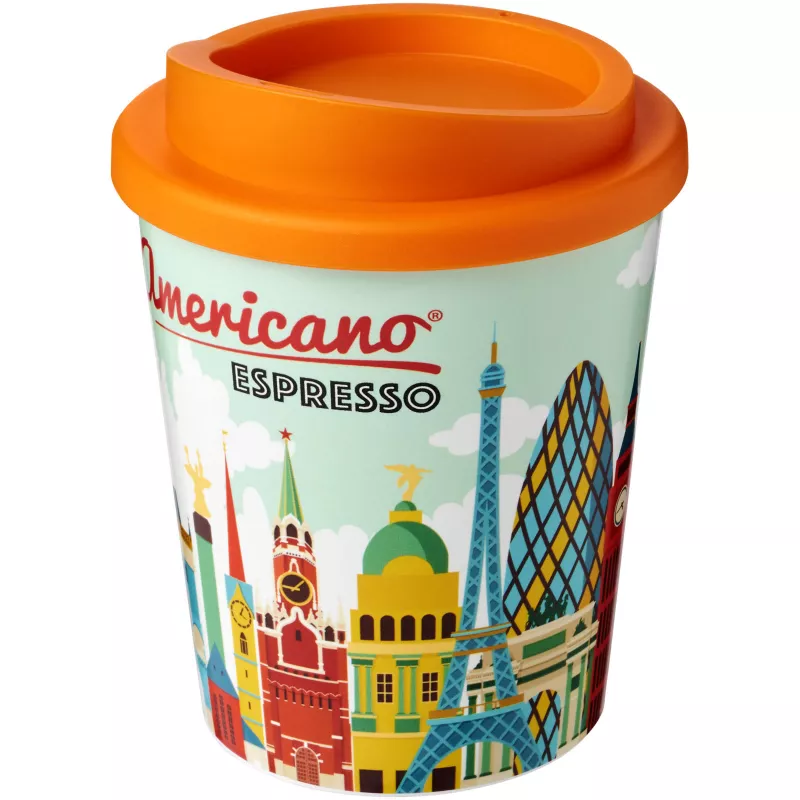 Kubek termiczny espresso z serii Brite-Americano® o pojemności 250 ml - Pomarańczowy (21009108)