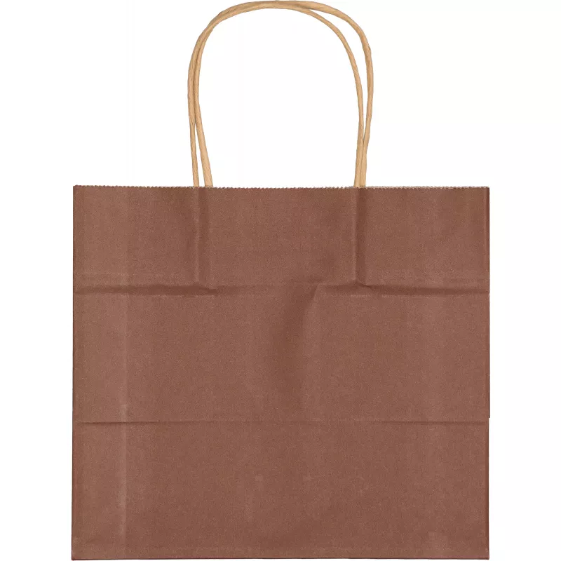 Torba papierowa mała 120 g/m2 HILARY - brązowy (6181801)
