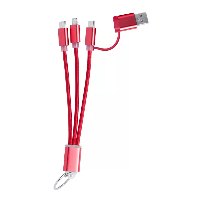 Frecles kabel USB / brelok - czerwony (AP722111-05)