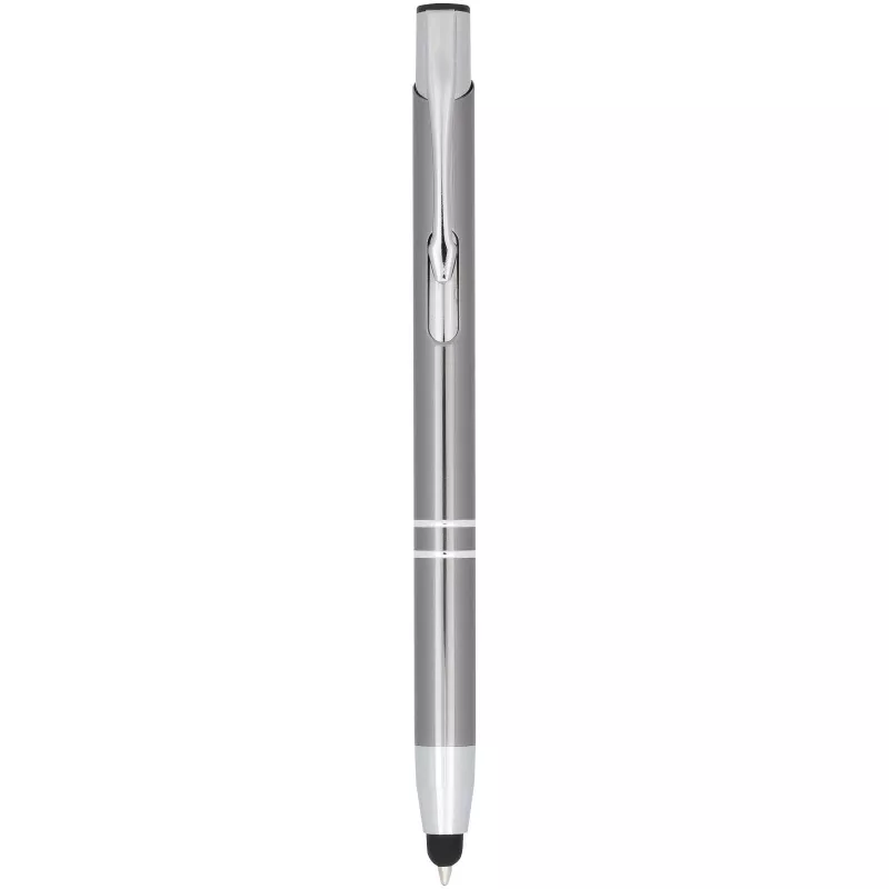 Długopis ze stylusem Moneta - Gun metal (10729803)