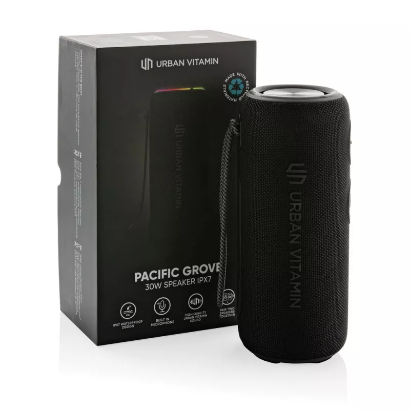 Głośnik bezprzewodowy 30W Urban Vitamin Pacific Grove, IPX7 - czarny (P331.511)