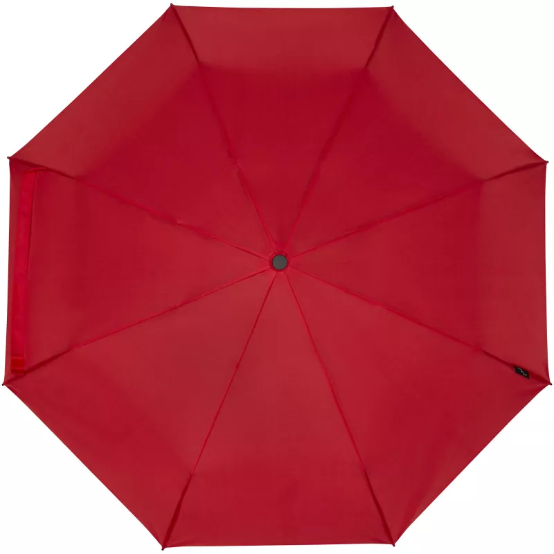 Wiatroodporny parasol manualny Ø106 cm Birgit z PET z recyklingu - Czerwony (10914521)