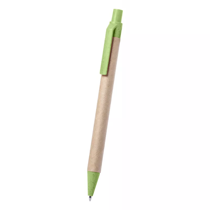Desok długopis z papieru z recyklingu - zielony (AP721868-07)