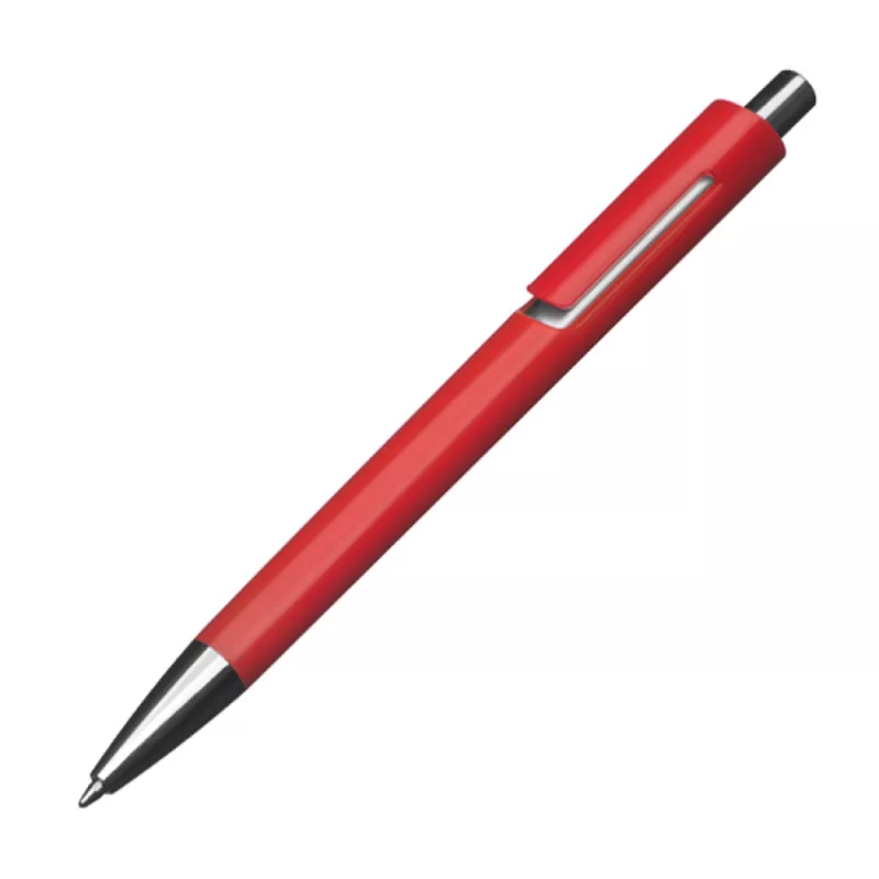 Długopis plastikowy reklamowy - czerwony (1353805)