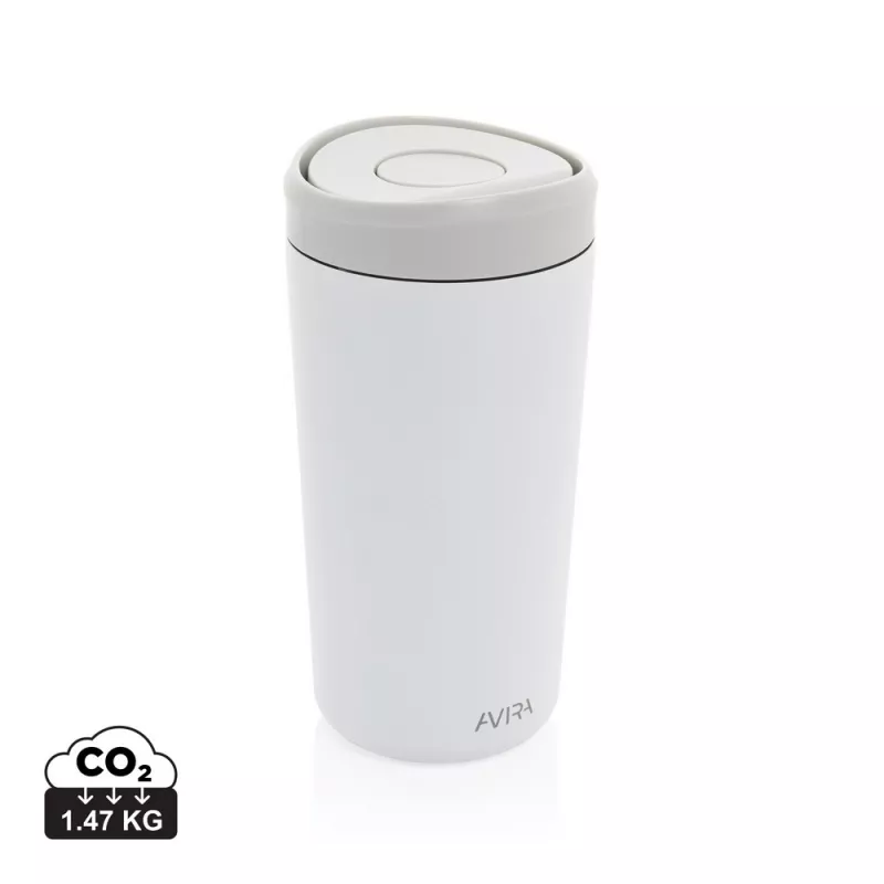 Kubek termiczny 400 ml Avira Alix - biały (P438.1003)