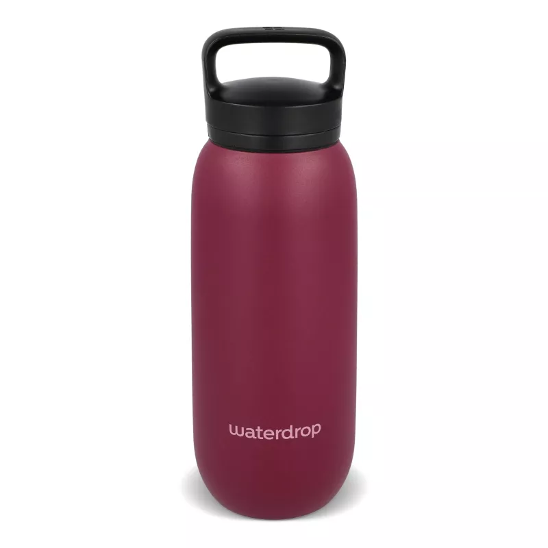 Termiczna butelka uniwersalna Waterdrop z ustnikiem 600 ml - bordowy (LT47000-N0019)