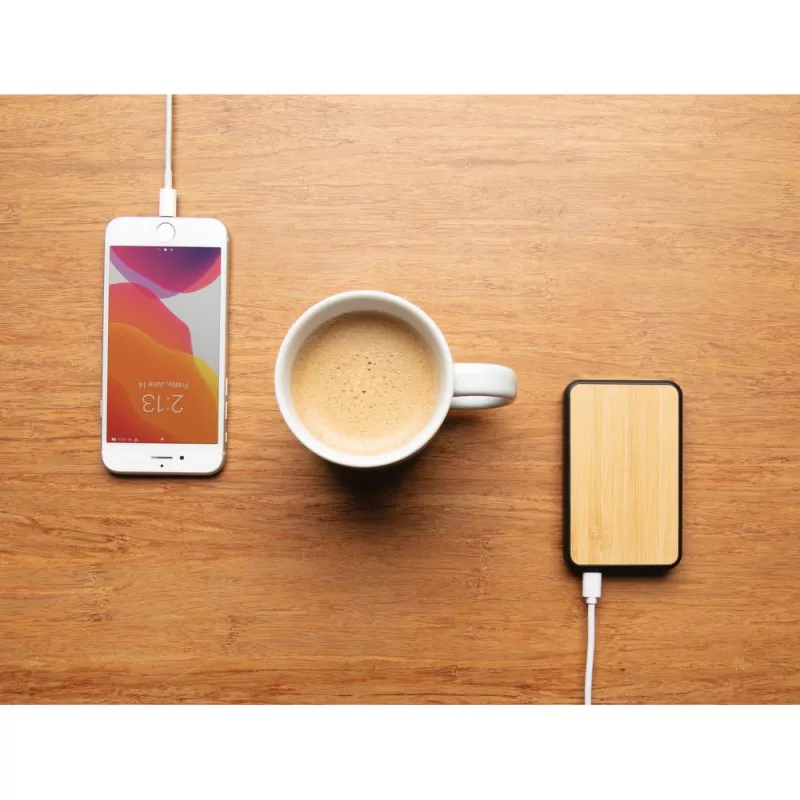 Power bank 5000 mAh, RABS - brązowy (P322.379)