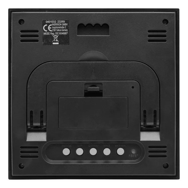 Stacja pogodowa - czarny, srebrny (56-0401032)