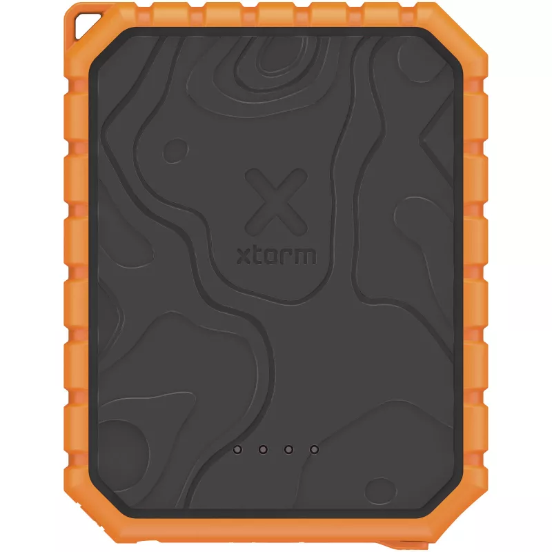 Xtorm XR201 Xtreme wodoodporny, wytrzymały powerbank o pojemności 10 000 mAh i mocy 20 W QC3.0 z latarką - Czarny-Pomarańczowy (12438990)