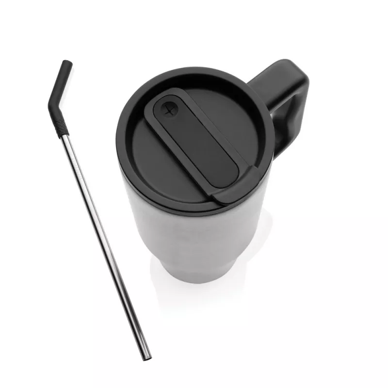 Kubek termiczny 900 ml Embrace - srebrny (P437.3002)