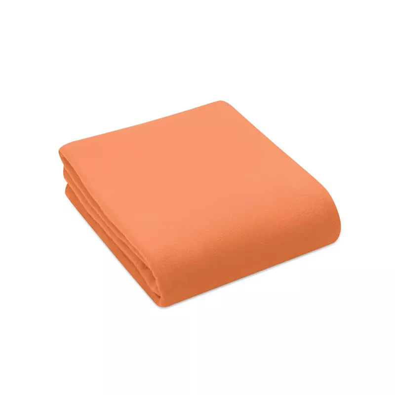 Koc polarowy RPET 120x150 cm 180 g/m² MUSALA RPET - Pomaranczowy (MO9935-10)