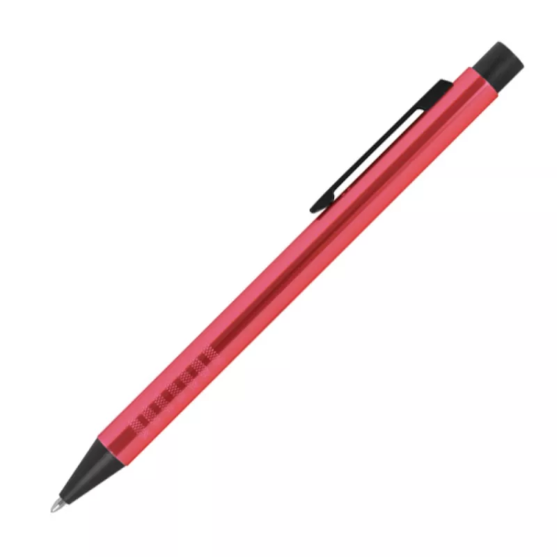 Długopis metalowy reklamowy - czerwony (1097105)