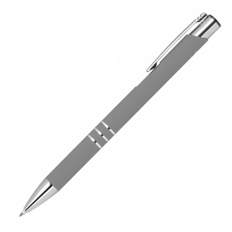 Długopis żelowy - ciemnoszary (1399177)