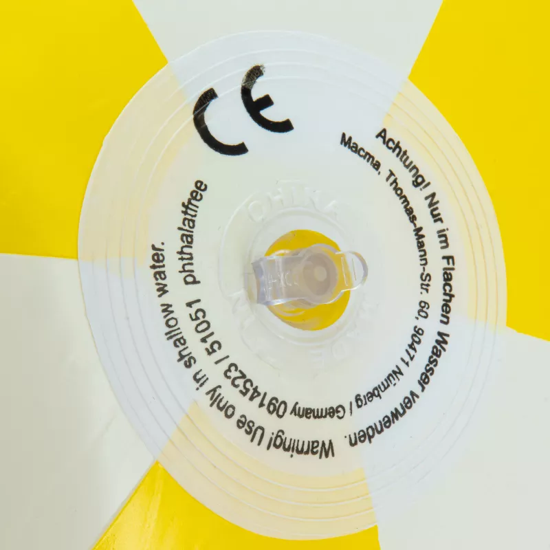 Piłka plażowa Ø 26cm KEY WEST - żółty (105108)