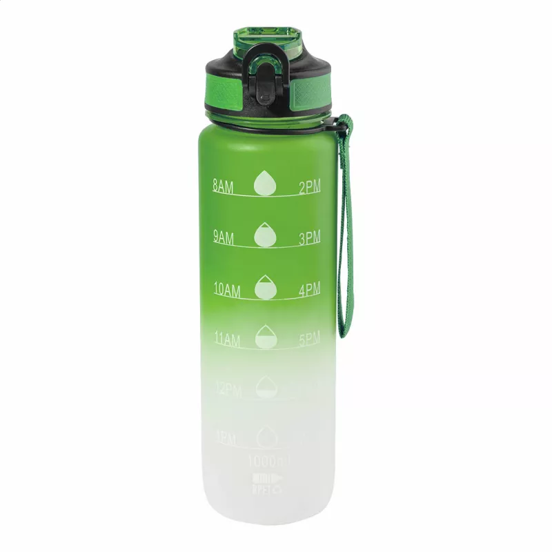 Sipgrade RPET motivační láhev  - zielony (AP800072-07)