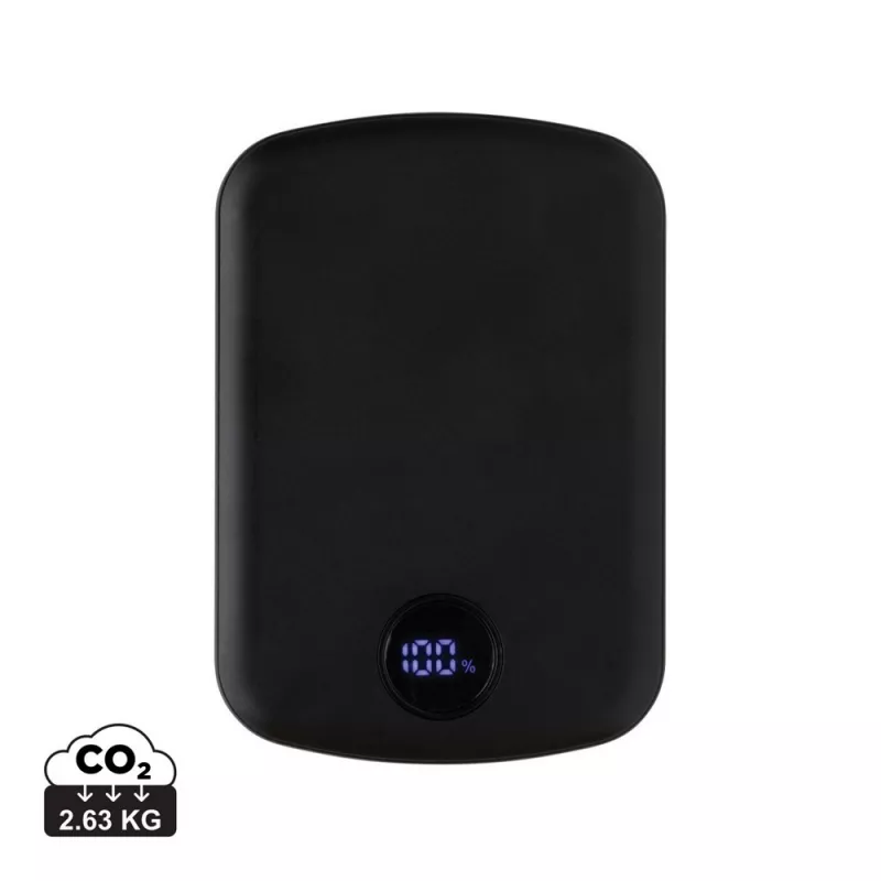 Magnetyczny bezprzewodowy power bank 5000 mAh MagBoost - czarny (P322.411)