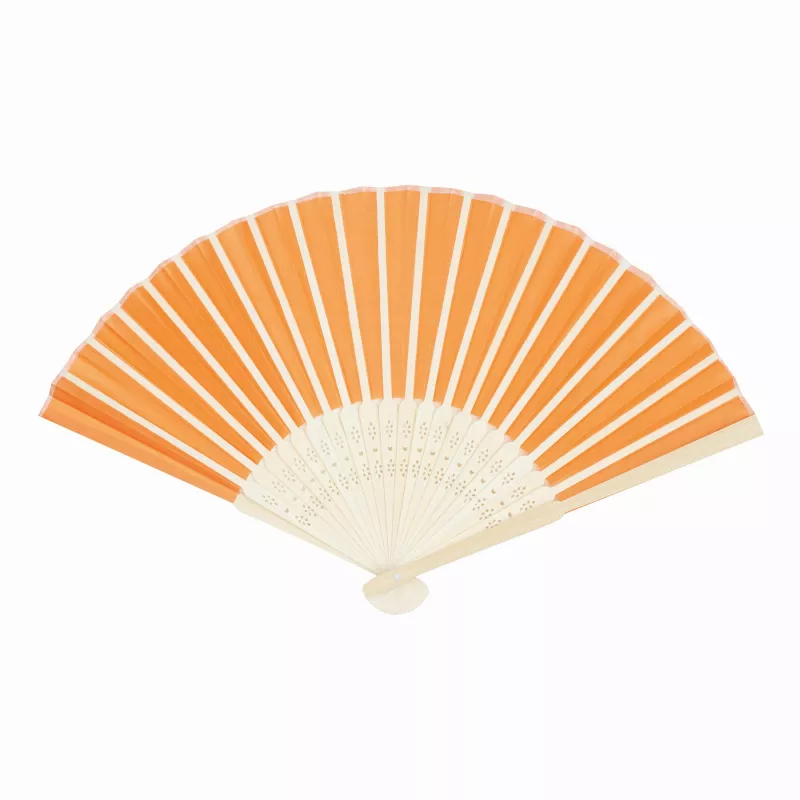 Składany wachlarz - pomarańczowy (56-0906036)