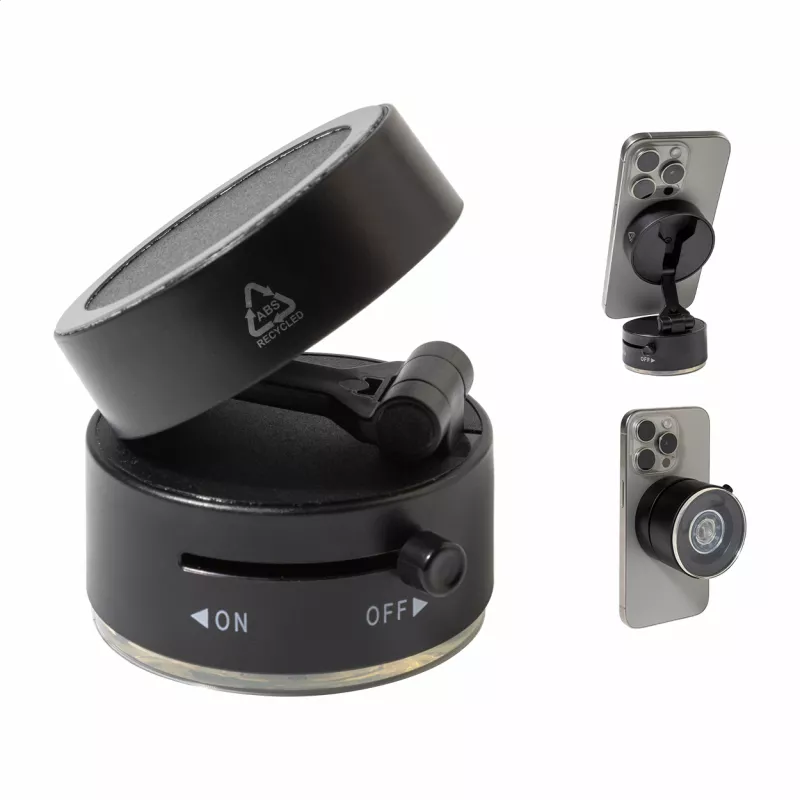 RaboMag Magnetyczny uchwyt samochodowy na telefon RABS - czarny (AP864147-10)