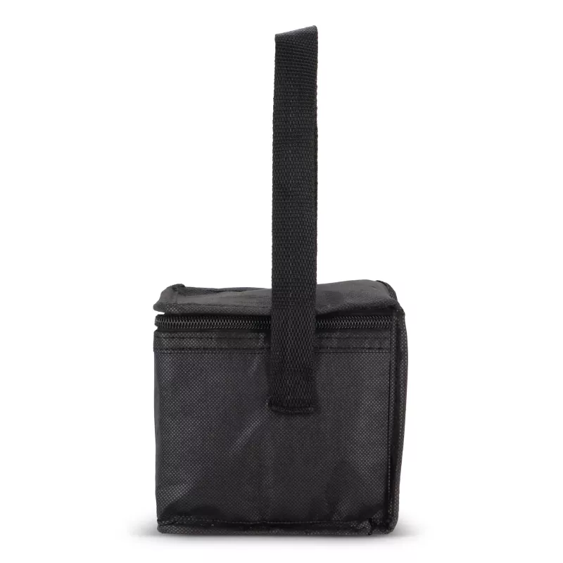 R-PET 6 Torba chłodząca na puszki z włókniny 20 x 13 x 12,5 cm 75g/m² - czarny (LT95390-N0002)