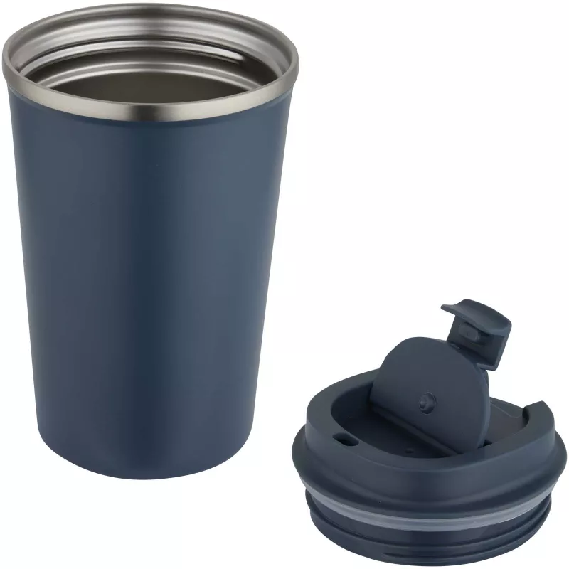 Newport kubek ze stali nierdzewnej, izolowany próżniowo, o pojemności 350 ml, z podwójnymi ściankami - Hale Blue (10091691)