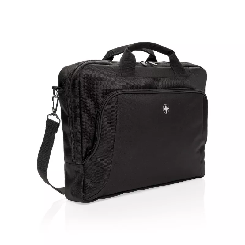 Torba na laptopa 15,6" Swiss Peak Deluxe - czarny (P762.090)