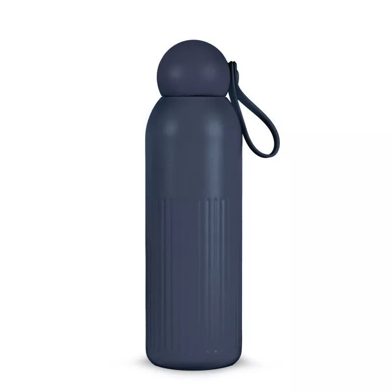 Stalowa butelka Sagaform Tekla (z recyklingu) 500 ml - ciemnoniebieski (LT52132-N0010)