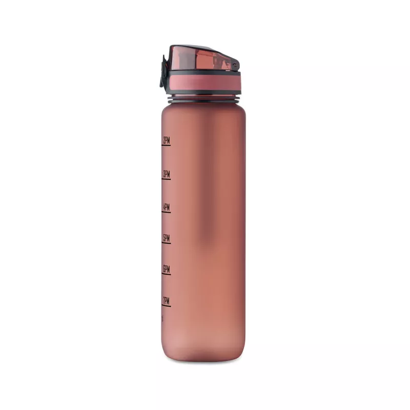 Butelka sportowa RPET 1000 ml ISFORDEN MARK - Burgund (MO2672-02)