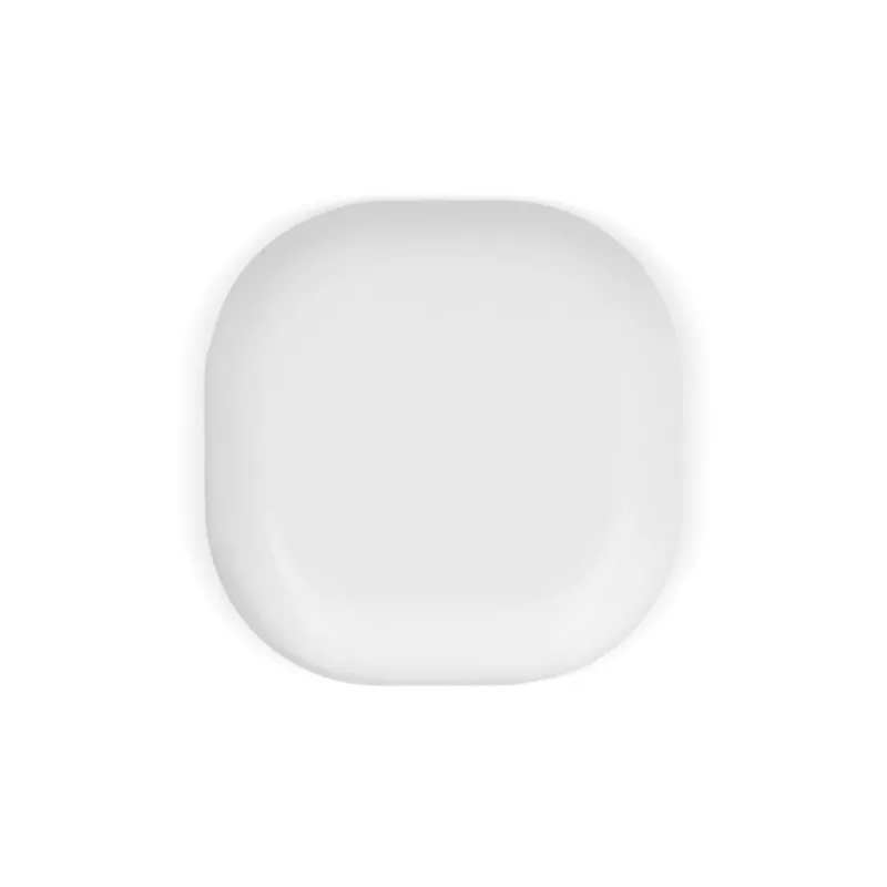 Sześcienny balsam do ust z recyklingu ABS - biały (LT90484-N0001)